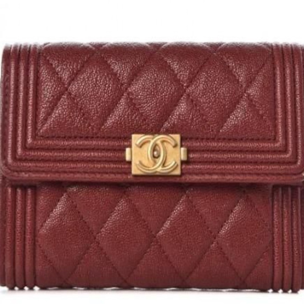 Chanel Boy Bi-fold Wallet